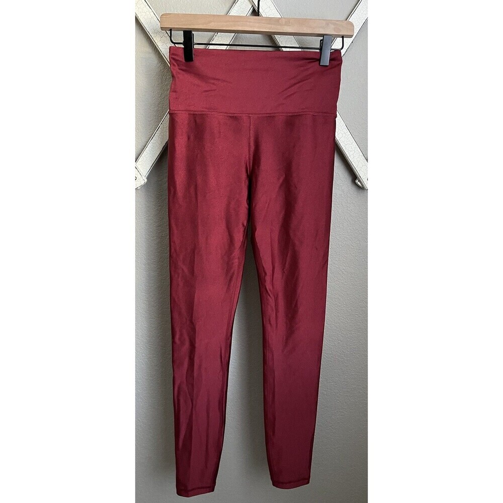 Athleta Elation Shine Women's S Tight Decadent Red 985227-01